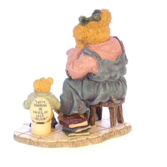 Boyds Bears & Friends Momma With Taylor Resin Figurine In Original Box - Picture 4 of 14